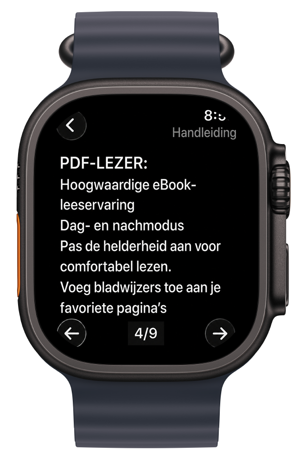 PDF-editor op Apple Watch
