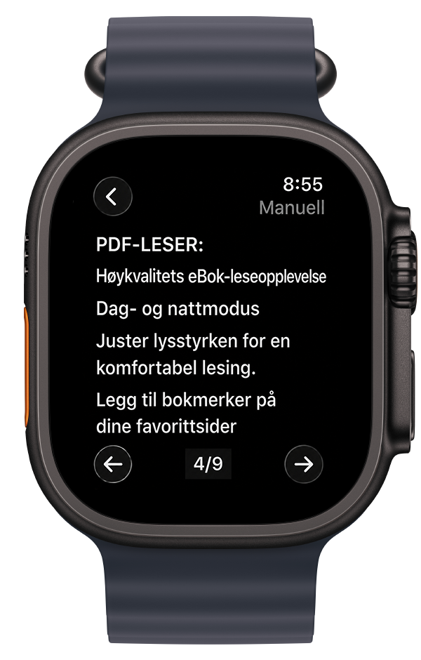 PDF redaktør på Apple Watch