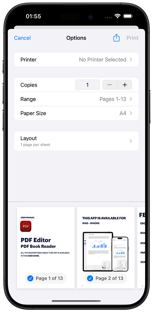 PDF Editor_iPhone screenshot